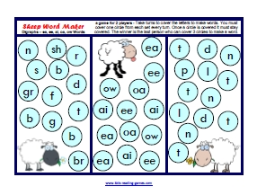 Printable Reading Games and Activities | Printable Phonics Games